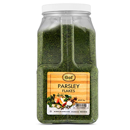 Gel Spice Parsley Flakes Food Service Size 16Oz 1Lb
