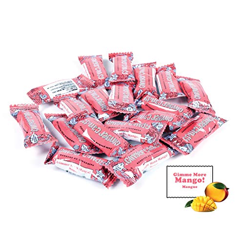 Gem Gem Ginger Candy Chewy Ginger Chews 1 Pound Bulk Pack Mango