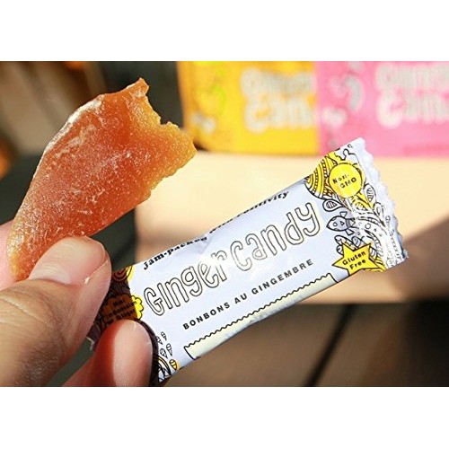 Gem Gem Ginger Candy Chewy Ginger Chews Original, 5.0oz, Pack o...