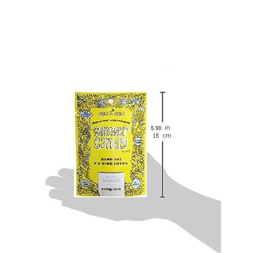 Gem Gem All Natural Chewy Ginger Candy 4 Variety Pack