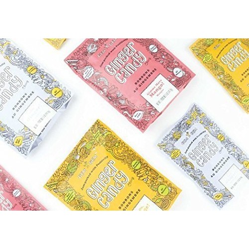 Gem Gem All Natural Chewy Ginger Candy 5oz Mango, 1 Pack