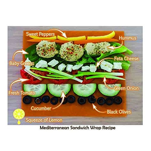 Gemwraps Carrot Sandwich Wraps 6-Sheets