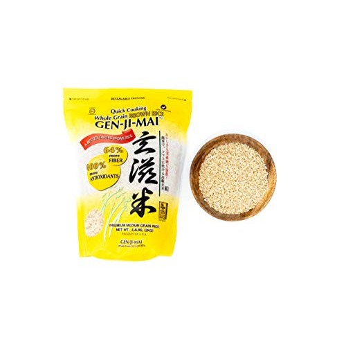 Gen-Ji-Mai Quick Cooking Brown Rice For Meal Prep And Bulk Cooki