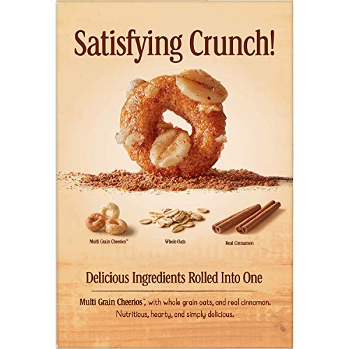 Cheerios Cinnamon Oat Crunch Breakfast Cereal, 15.2 Oz
