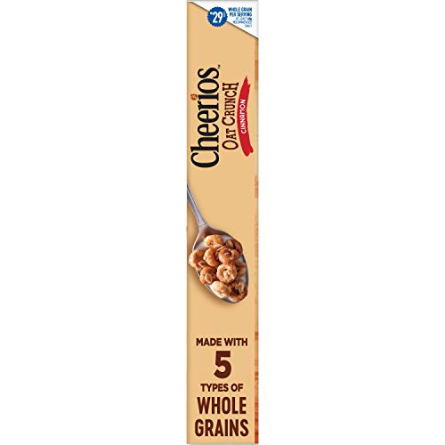 Cheerios Cinnamon Oat Crunch Breakfast Cereal, 15.2 Oz