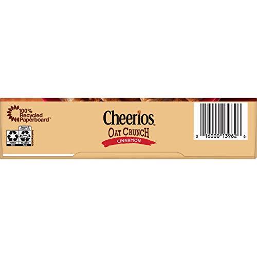 Cheerios Cinnamon Oat Crunch Breakfast Cereal, 15.2 Oz
