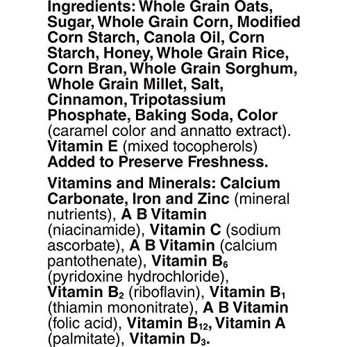 Cinnamon Oat Crunch Cheerios, Cereal With Oats, 26 Oz