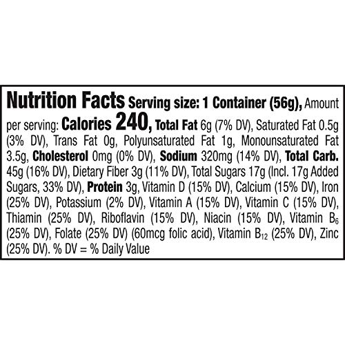 Cinnamon Toast Crunch Cereal Cup, 12 Cups, 2 Oz