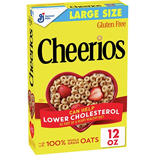 Cheerios, Cereal With Whole Grain Oats, Gluten Free, 12 Oz