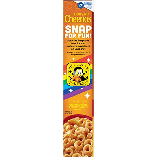 Honey Nut Cheerios, Gluten Free Cereal With Oats, 19.5 Oz