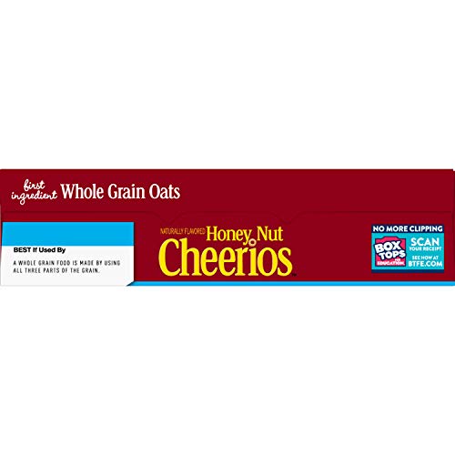 Honey Nut Cheerios, Gluten Free Cereal With Oats, 19.5 Oz