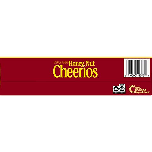 Honey Nut Cheerios, Gluten Free Cereal With Oats, 19.5 Oz