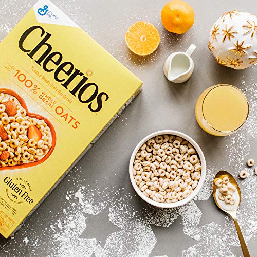 Cheerios, Gluten Free, Cereal With Whole Grain Oats, 18 Oz