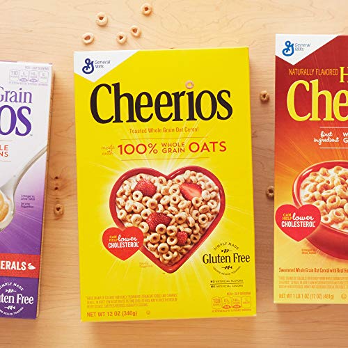 Cheerios, Gluten Free, Cereal With Whole Grain Oats, 18 Oz