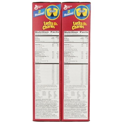 General Mills Cereal, Lucky Charms, 46 Ounce