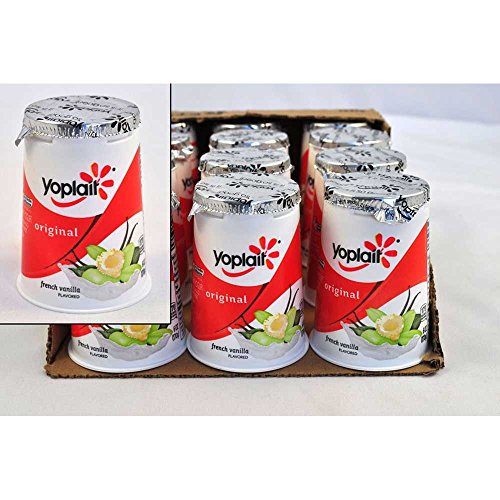 Yoplait Original French Vanilla Yogurt, 6 Ounce -- 12 Per Case.