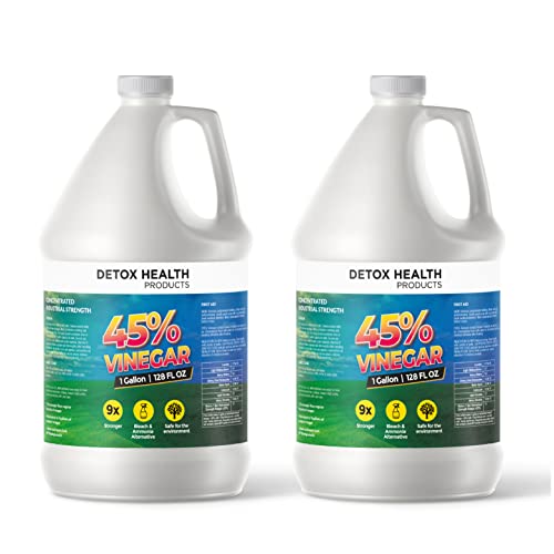 45% Vinegar | Detox Health Products | Pure Super Concentrated Vi...