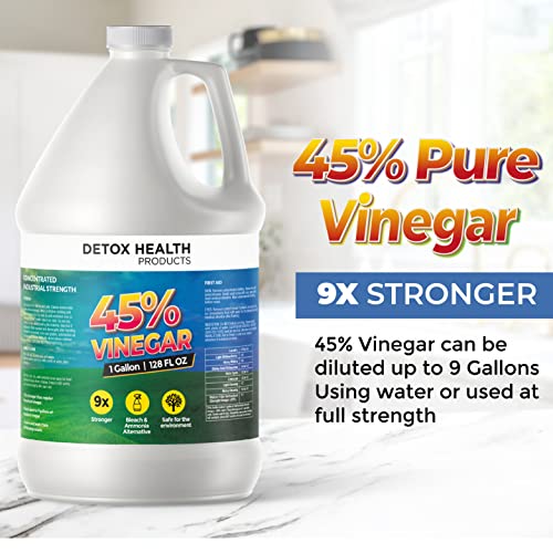 45% Vinegar | Detox Health Products | Pure Super Concentrated Vi...