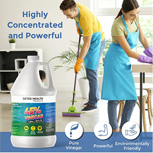 45% Vinegar | Detox Health Products | Pure Super Concentrated Vi...