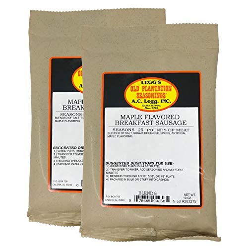 A.C. Legg - Maple Breakfast Sausage, 2 Packs - 10 Ounce Each