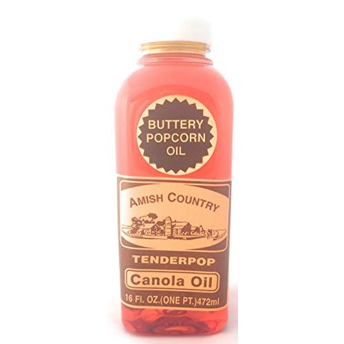 Amish Ladyfinger Style Popcorn, Butter Flavored Oil, &Amp; Salt Bund