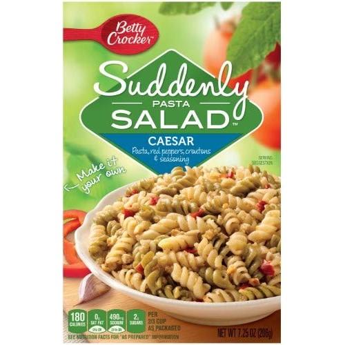 Betty Crocker Suddenly Salad Caesar Pasta Kit Pack Of 10
