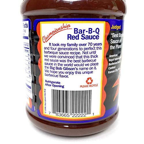 Big Bob Gibson Championship Red And White Bbq Sauce Bundle