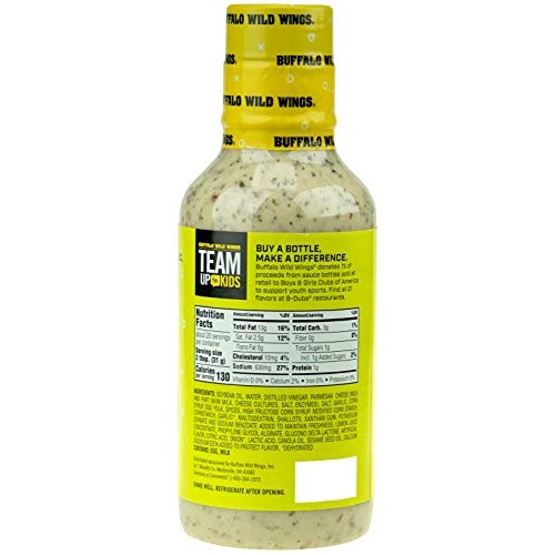 Buffalo Wild Wings Barbecue Sauce - Parm Garlic - 20 Fl. Oz. 2