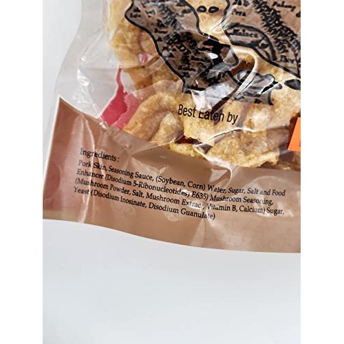 Chao Siam Premium Pork Rinds - Original Flavor 2oz/56.70g Pack ...