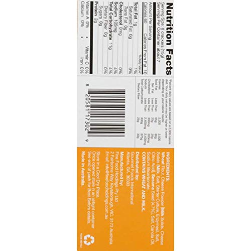 Columbus Charcuterie &Amp; Flatbread Sesame Cracker Sampler