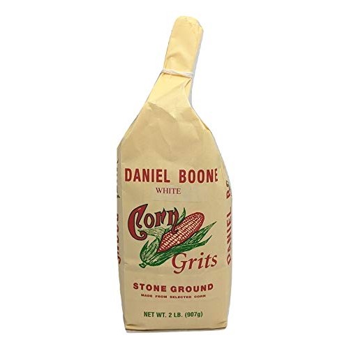 Daniel Boone Fresh Stone Course Ground White Corn Grits 2 - 2 Lb