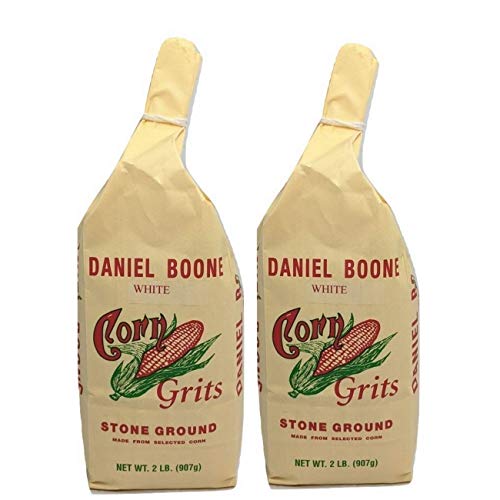 Daniel Boone Fresh Stone Course Ground White Corn Grits 2 - 2 Lb