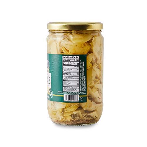 Delallo Marinated Artichoke Hearts, 24 Oz