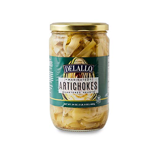 Delallo Marinated Artichoke Hearts, 24 Oz