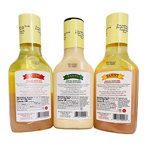 Fanny Mencobonis Italian Dressing Bundle. Includes 16 Oz Bottle