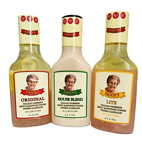 Fanny Mencobonis Italian Dressing Bundle. Includes 16 Oz Bottle
