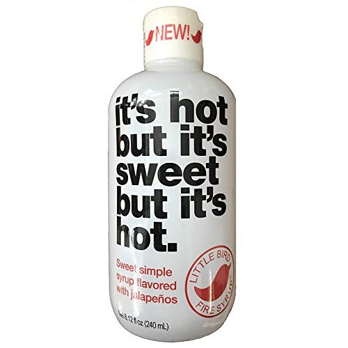 Fire Syrup With Margarita Cocktail Rim Dipper - Jalapeno Infused