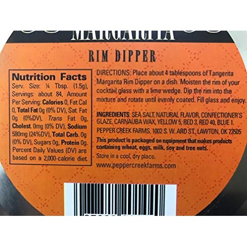 Fire Syrup With Margarita Cocktail Rim Dipper - Jalapeno Infused