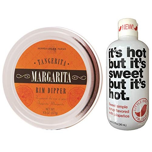 Fire Syrup With Margarita Cocktail Rim Dipper - Jalapeno Infused