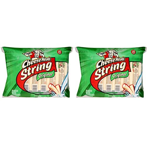 Frigo Cheese Heads String Cheese Low-Moisture Part-Skim Mozzarel...
