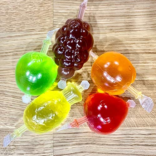 Fruit Jelly | 40 Pieces | Fruit Flavored Squeezable Jellies | As