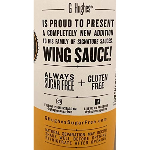 G Hughes Sugar Free Mango Habanero And Sweet Honey Wing Sauce Bu
