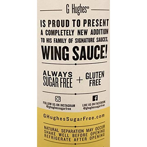 G Hughes Sugar Free Mango Habanero And Sweet Honey Wing Sauce Bu