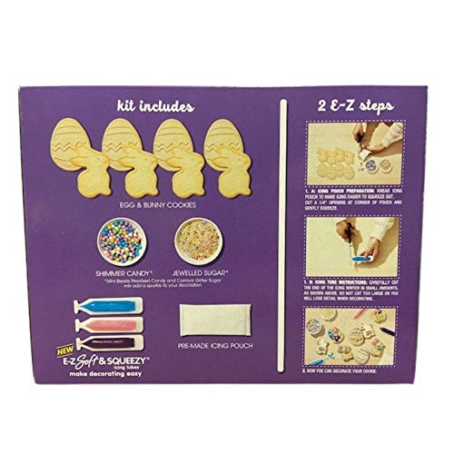 Glitz Easter Bunny &Amp; Egg Cookie Decorating Kit