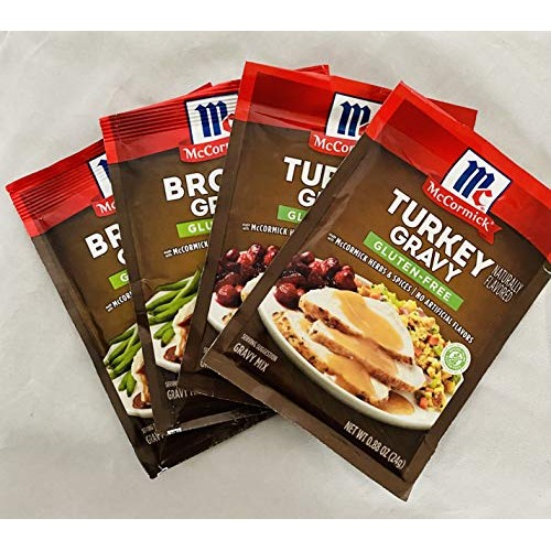 Gluten Free Gravy Mix Bundle: Contains 2 Mccormick Gluten Free T