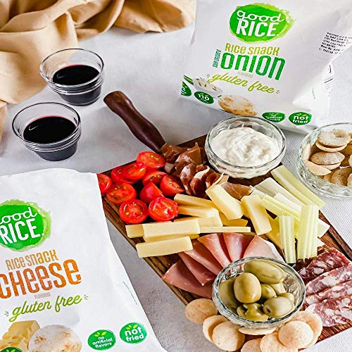 Good Rice Cheese &Amp; Smoked Meat Flavored Rice Snacks, Gluten Free