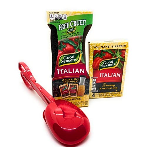 Good Seasons Italian Salad Dressing &Amp; Recipe Kit Cruet 2 Count W