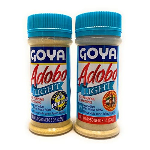 Goya Adobo Less Sodium All Purpose Seasoning Bundle With And Wit