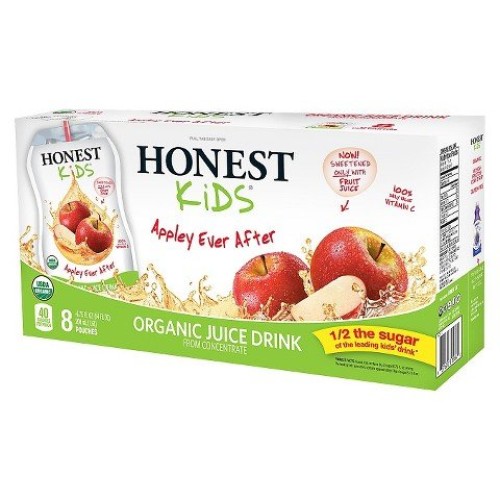 Honest Kids Appley Ever After Organic Juice Drink 6.75 Oz - 8 Ct