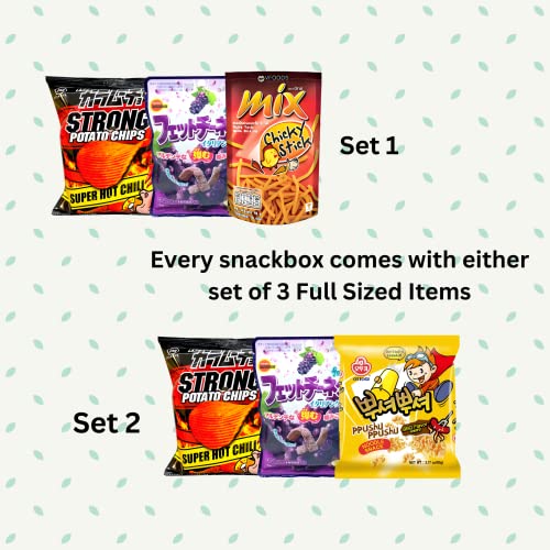 International Asian Assorted Mystery Snack Box |45 Items Include...